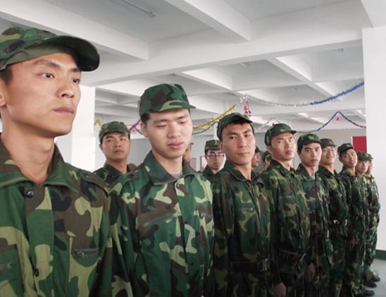 2015.4.27 藍海旺企業民兵訓練